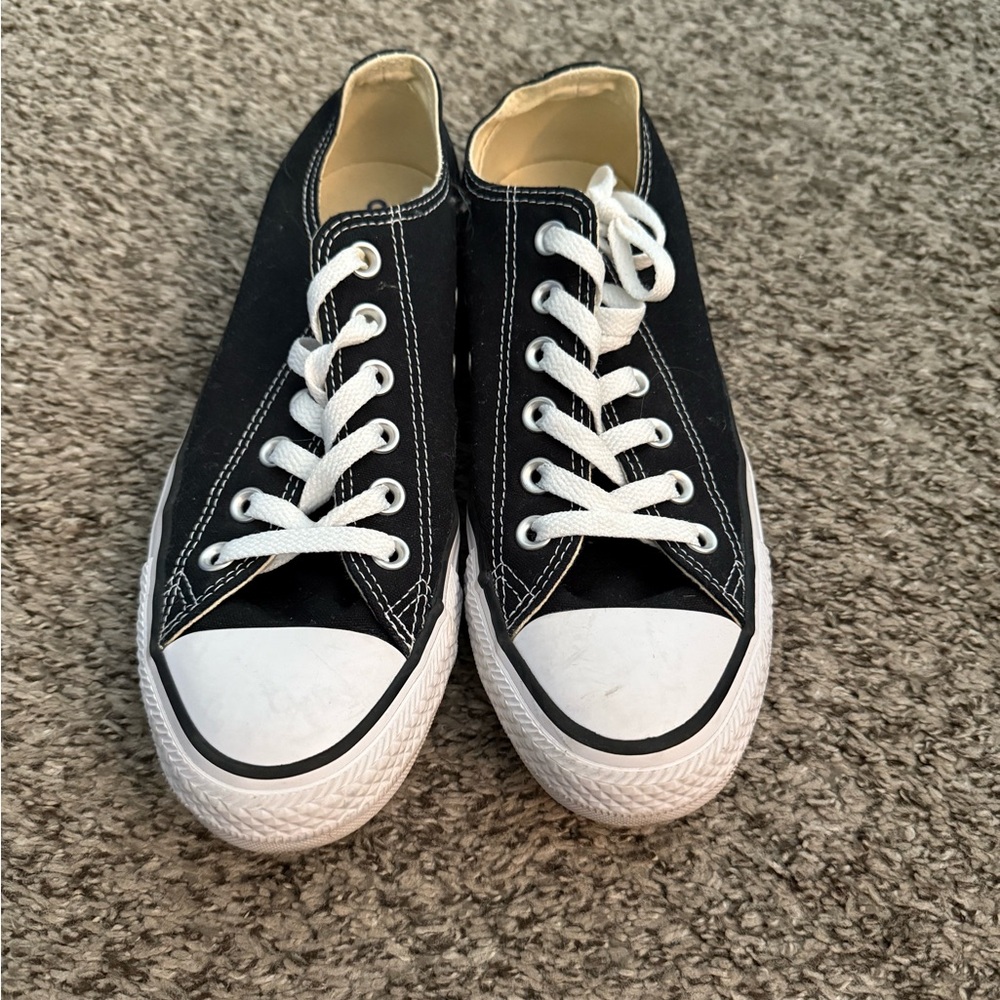 Black and white Chucks